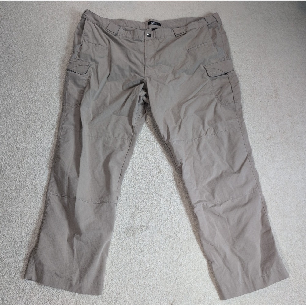 5.11 Tactical Mens 50 X 31 Khaki Tan Stryke Flex Tac Ripstop Pants 74369ABR